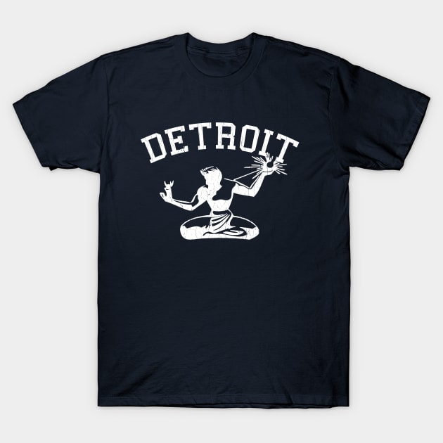 Spirit Of Detroit (vintage distressed look) T-Shirt by robotface